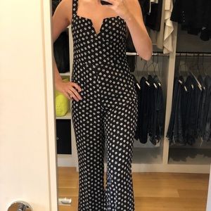 Blue Life Floral Jumpsuit